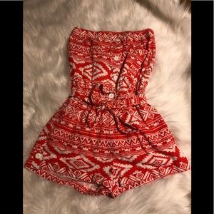 💜 tribal pattern romper